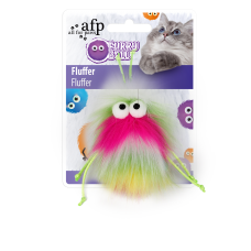 AFP Furry Ball Fluffer Pink, AFP2802, cat Toy, AFP, cat Accessories, catsmart, Accessories, Toy